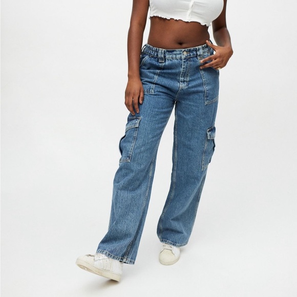 Urban Outfitters BDG Skate High Waisted Blue Jeans - Picture 4 of 12